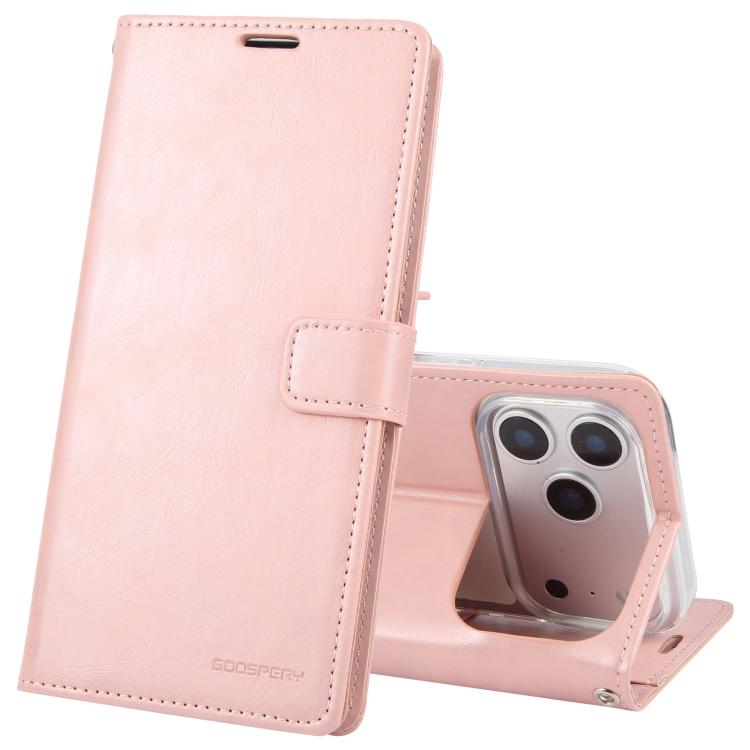 Funda para teléfono de piel con textura Crazy Horse de GOOSPERY BLUE MOON, For iPhone 17 Pro Max, For iPhone Air