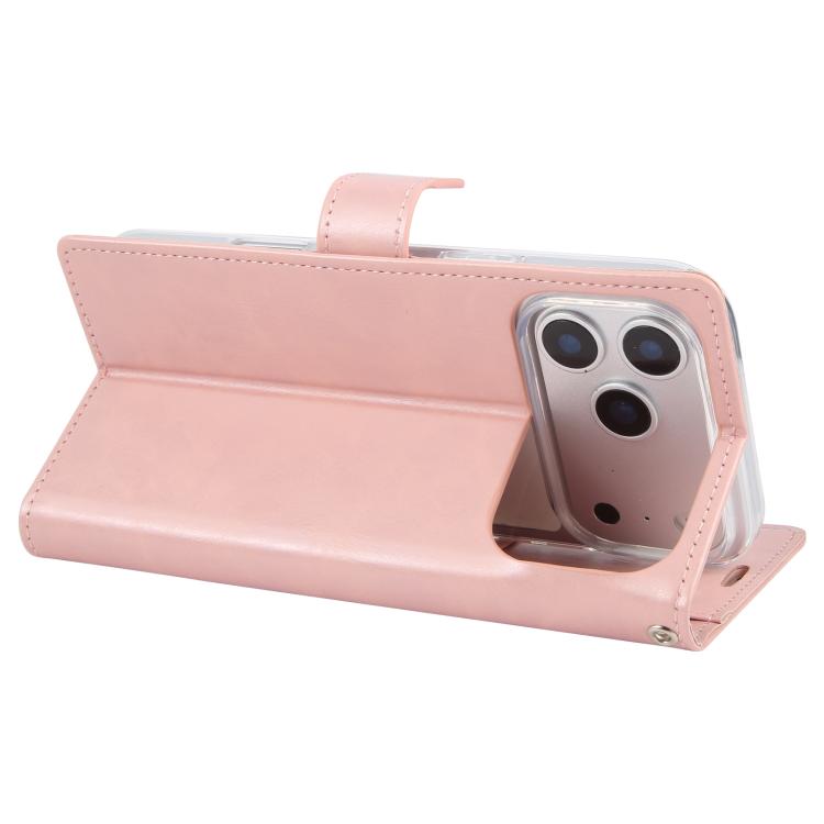 Funda para teléfono de piel con textura Crazy Horse de GOOSPERY BLUE MOON, For iPhone 17 Pro Max, For iPhone Air