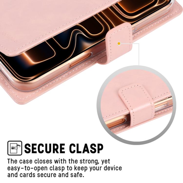 Funda para teléfono de piel con textura Crazy Horse de GOOSPERY BLUE MOON, For iPhone 17 Pro