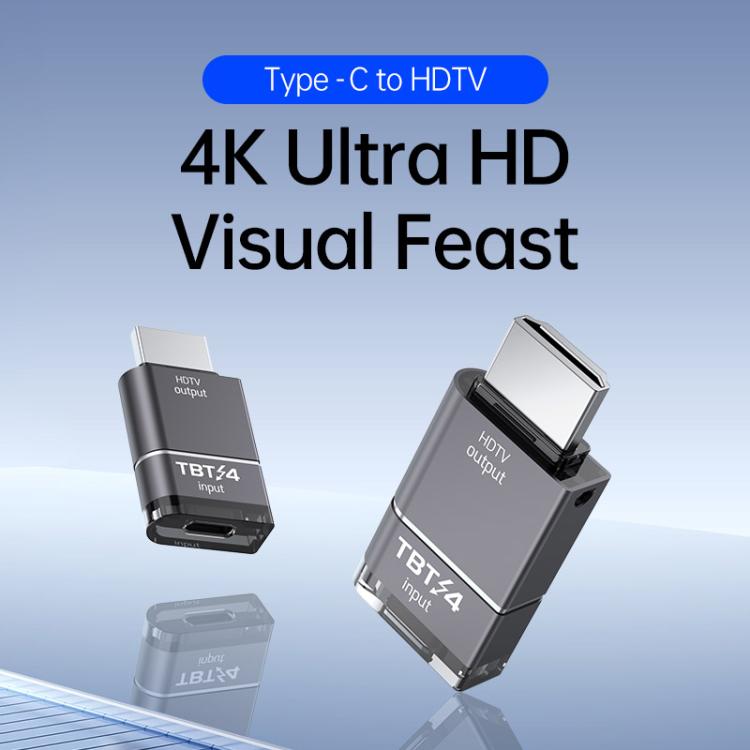 Adaptador HDTV 4K de 30 Hz a Thunderbolt Tipo-C