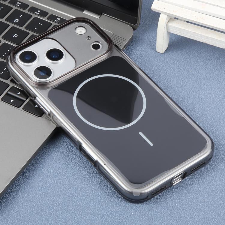 Funda para teléfono MagSafe transparente, delgada y circular de la serie original de DFANS DESIGN para PC., For iPhone 17 Pro Max