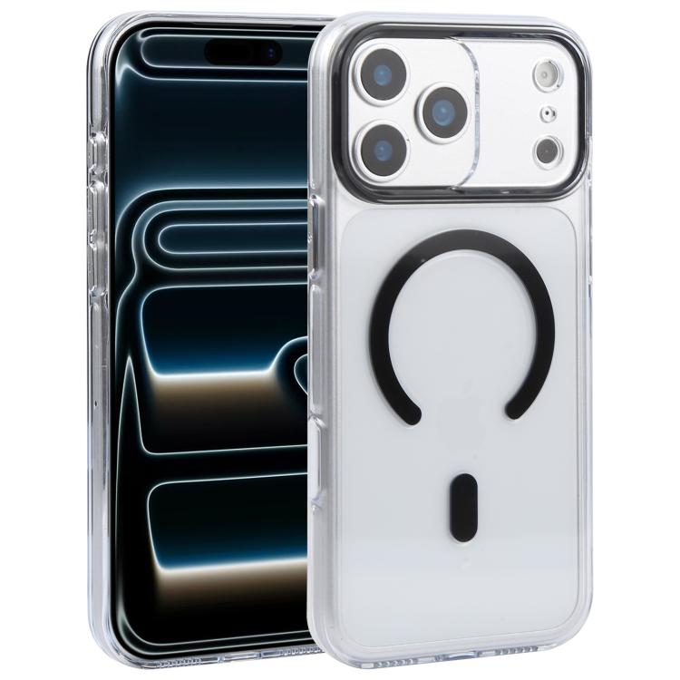 Funda transparente magnética MagSafe de la serie Rainbow de DFANS DESIGN, For iPhone 17 Pro Max