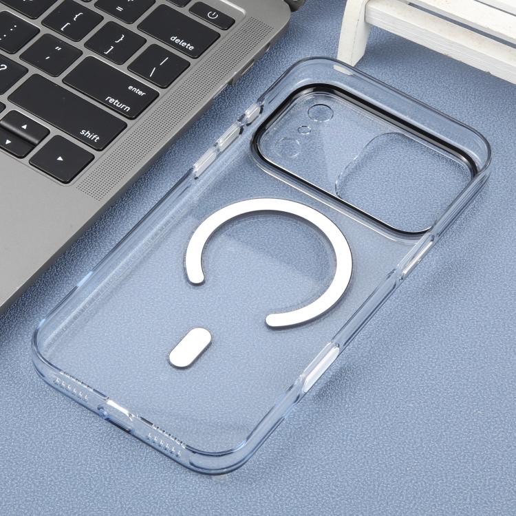 Funda transparente magnética MagSafe de la serie Rainbow de DFANS DESIGN, For iPhone 17 Pro Max