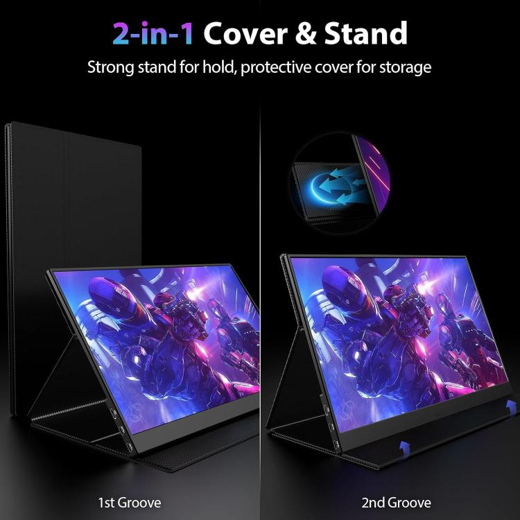 Monitor portátil P161Q10G de 16,1 pulgadas, 2.5K, 144 Hz y pantalla extendida., 16.1 inch 2.5K 144Hz