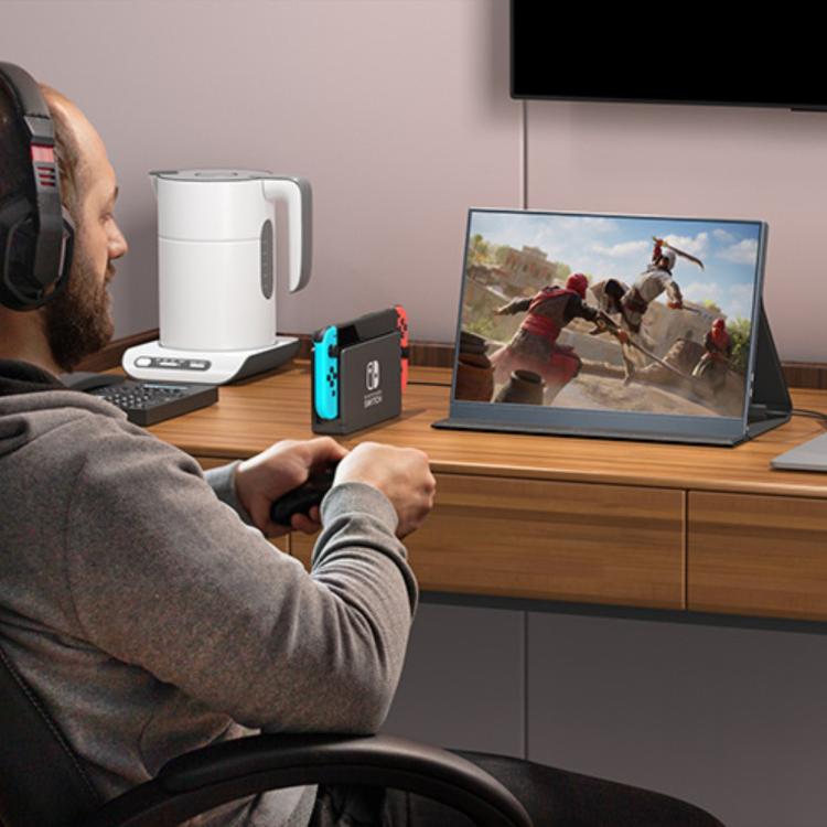 Monitor portátil para juegos P160Q16BW de 16 pulgadas y resolución 2.5K con pantalla extendida, 16 inch 2.5K 60Hz