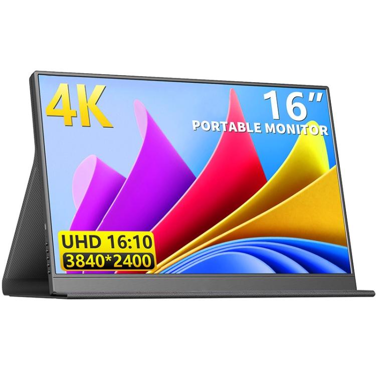 Monitor portátil para juegos P160A20 de 16 pulgadas con resolución 4K y pantalla extendida., 16 inch 4K