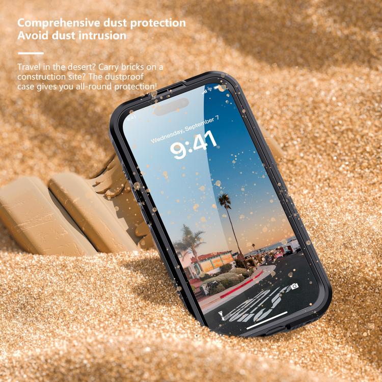 Funda para teléfono RedPepper con certificación IP68, resistente al agua y con triple protección MagSafe., For iPhone 17