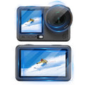 Protector de lente STARTRC 3 en 1 para pantalla frontal y trasera, láminas de vidrio templado., For DJI Osmo Action 6