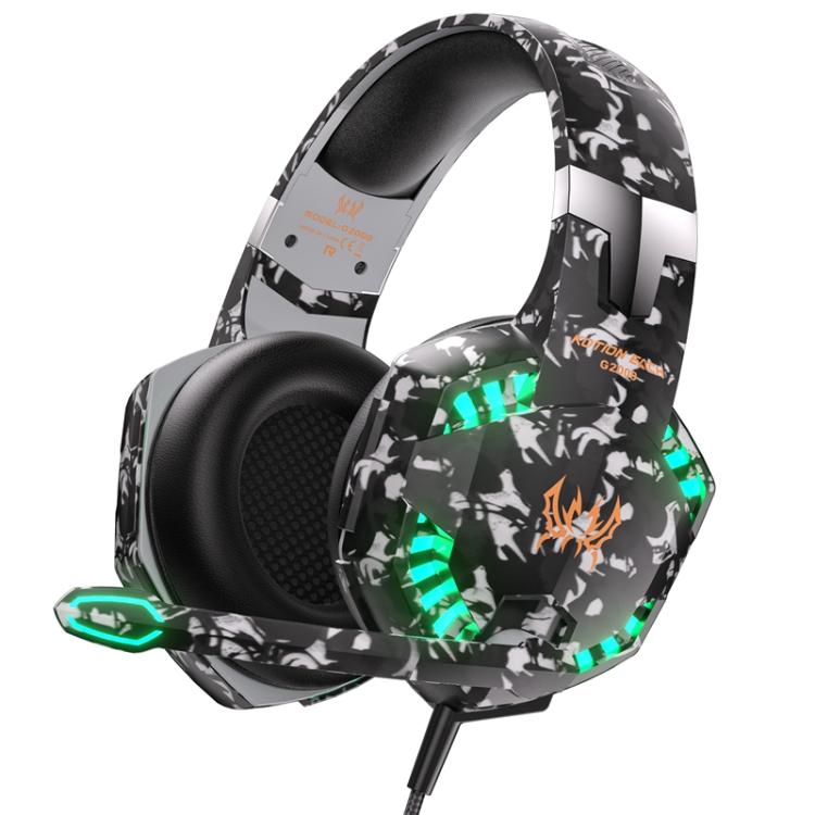Auriculares para juegos con cable KOTION EACH G2000 con luz LED
