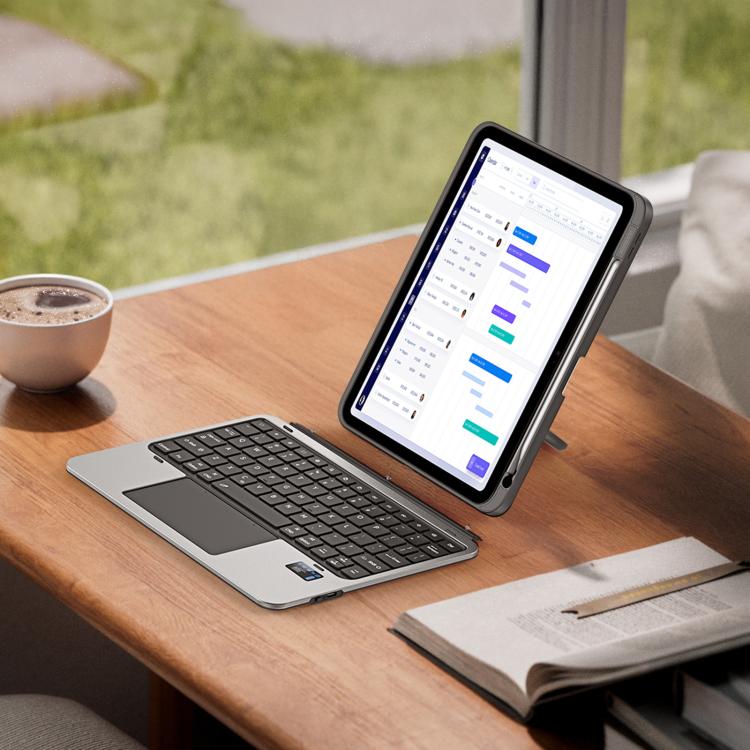 Funda para tablet y teclado inalámbrico multifuncional desmontable DUX DUCIS Serie VK, For iPad 2025 / 2022, For iPad Air 11 2024 / 2025 / Air 4 / 5, For iPad Pro 11 2024, For iPad Pro 11 2020 / 2021 / 2022