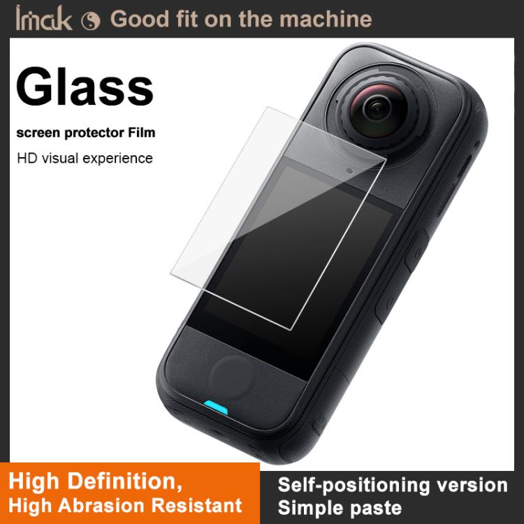 Lámina de vidrio templado imak, versión autoposicionable, For Insta360 X4 Air