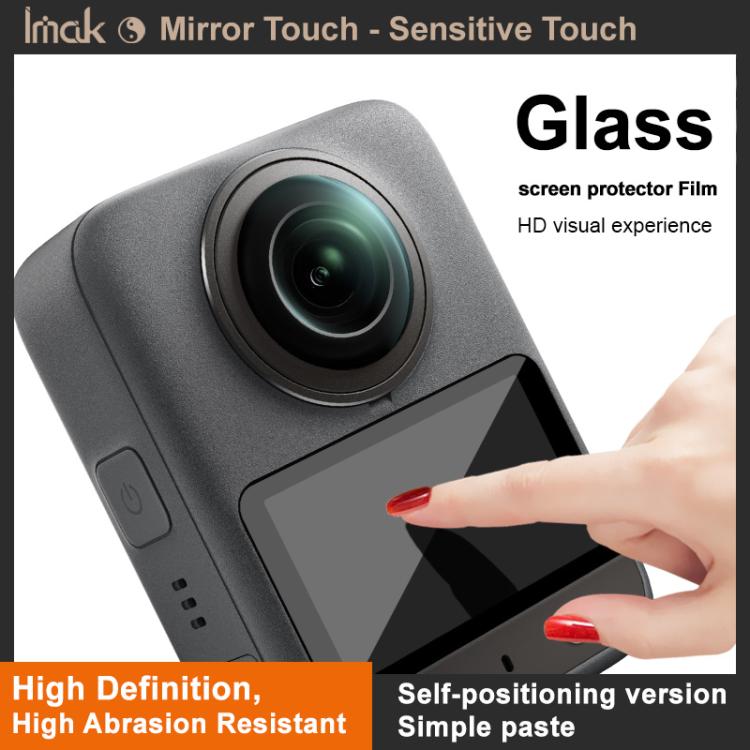 Lámina de vidrio templado imak, versión autoposicionable, For Insta360 X4 Air