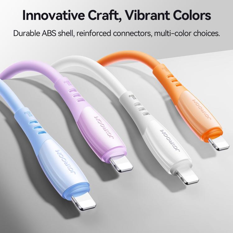 Cable de datos de carga rápida JOYROOM S-A59 Vibrant Series de 30 W, de USB-C a 8 pines, 1.2m