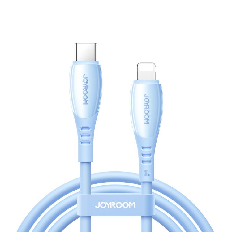 Cable de datos de carga rápida JOYROOM S-A59 Vibrant Series de 30 W, de USB-C a 8 pines, 1.2m