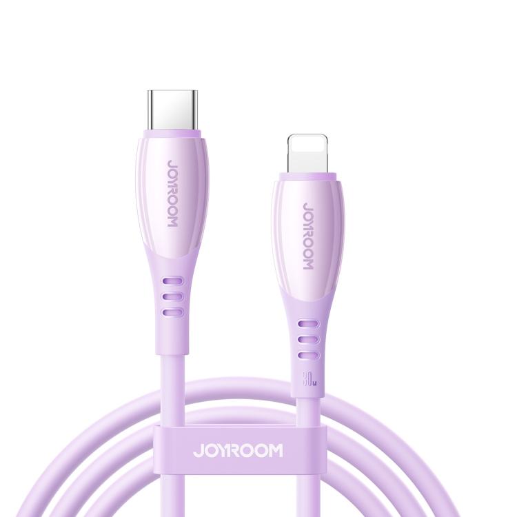 Cable de datos de carga rápida JOYROOM S-A59 Vibrant Series de 30 W, de USB-C a 8 pines, 1.2m