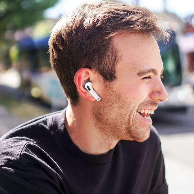 XDcase 3 pares de protectores de silicona para oídos con estuche de almacenamiento y mosquetón, For AirPods 4