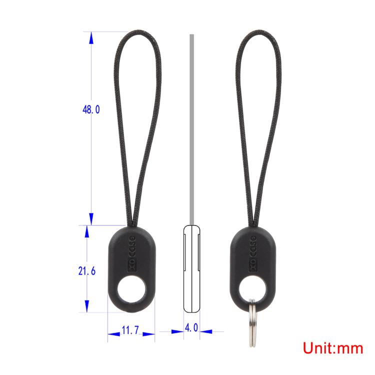 XDcase 5 piezas de accesorios de cordón DIY para teléfono y auriculares, cuerda pequeña engrosada