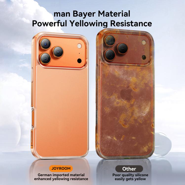 Funda para teléfono JOYROOM Skin Feel Series de TPU+PC, For iPhone 17 Pro Max, For iPhone 17 Pro, For iPhone 17, For iPhone Air