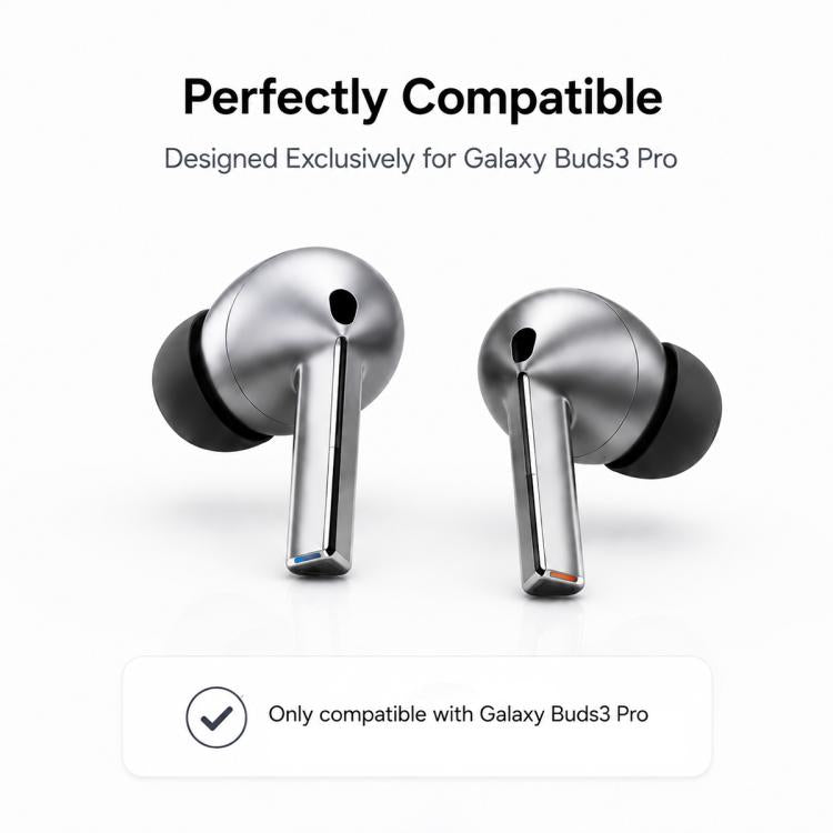 XDcase 3 pares de almohadillas de silicona para oídos con kit de almacenamiento y limpieza., For Samsung Galaxy Buds3 Pro