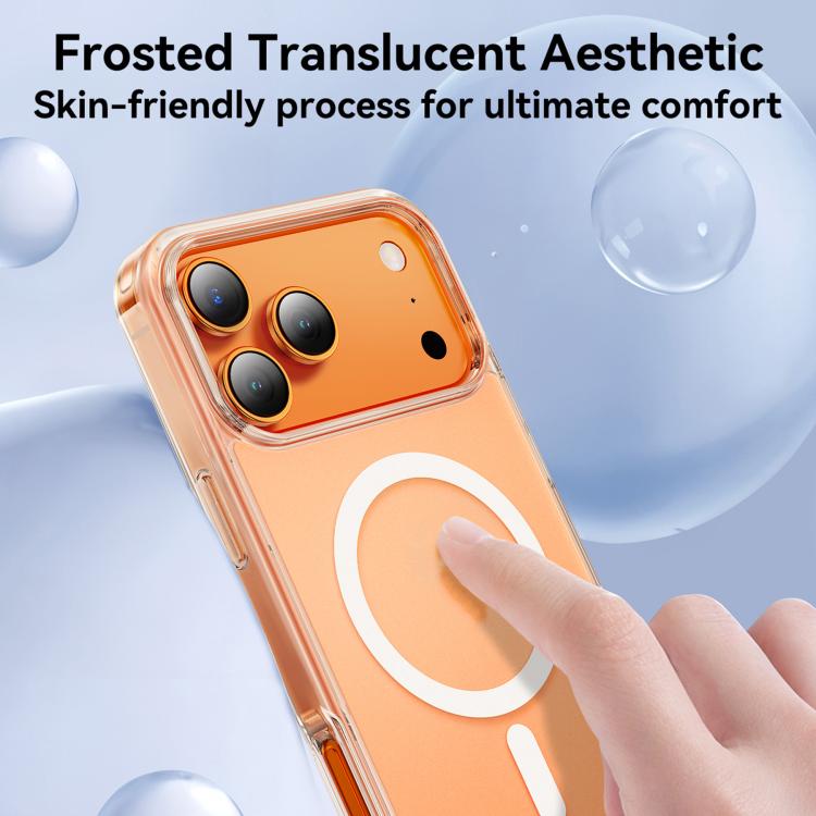 Funda magnética para teléfono JOYROOM Skin Feel Series de TPU+PC MagSafe, For iPhone 17 Pro Max, For iPhone 17 Pro, For iPhone 17, For iPhone Air