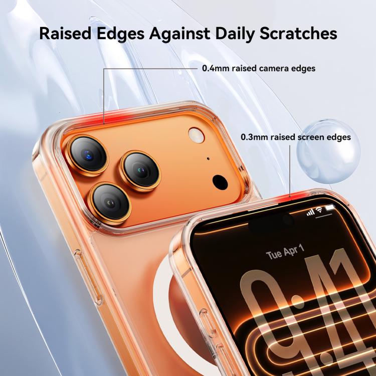 Funda magnética para teléfono JOYROOM Skin Feel Series de TPU+PC MagSafe, For iPhone 17 Pro Max, For iPhone 17 Pro, For iPhone 17, For iPhone Air