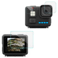 Protector de pantalla de vidrio templado imak con película para lente de cámara, For GoPro LIT HERO