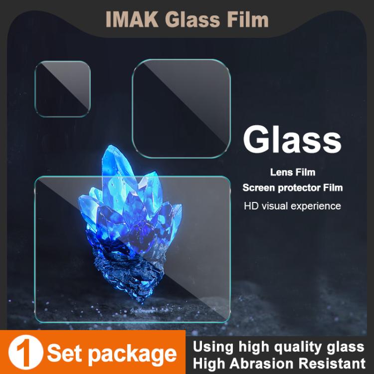 Protector de pantalla de vidrio templado imak con película para lente de cámara, For GoPro LIT HERO