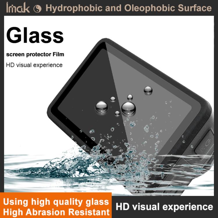 Protector de pantalla de vidrio templado imak con película para lente de cámara, For GoPro LIT HERO