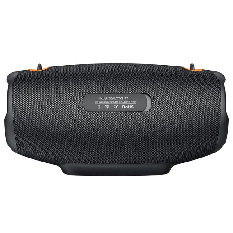 Altavoz Bluetooth portátil Zealot S127 de 100 W para exteriores, de colores vibrantes.