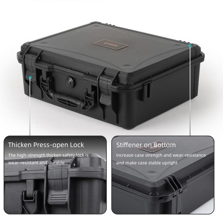 Estuche rígido de viaje impermeable y a prueba de golpes Sunnylife para DJI Neo 2, Motion Fly More Combo, Fly More Combo