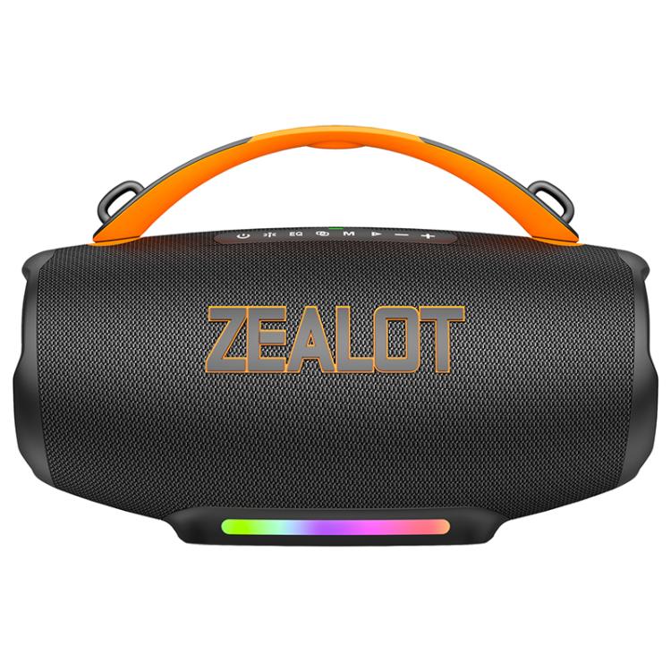 Altavoz Bluetooth portátil Zealot S167 de 100 W con iluminación RGB para exteriores.