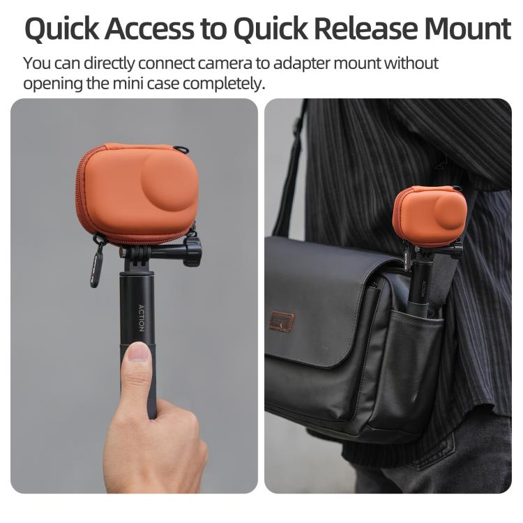 Caja de almacenamiento portátil Sunnylife para DJI Osmo Action 6 / 5 Pro / 4 / 3, Mini Body Bag, Standard Combo Bag, Adventure Combo Bag