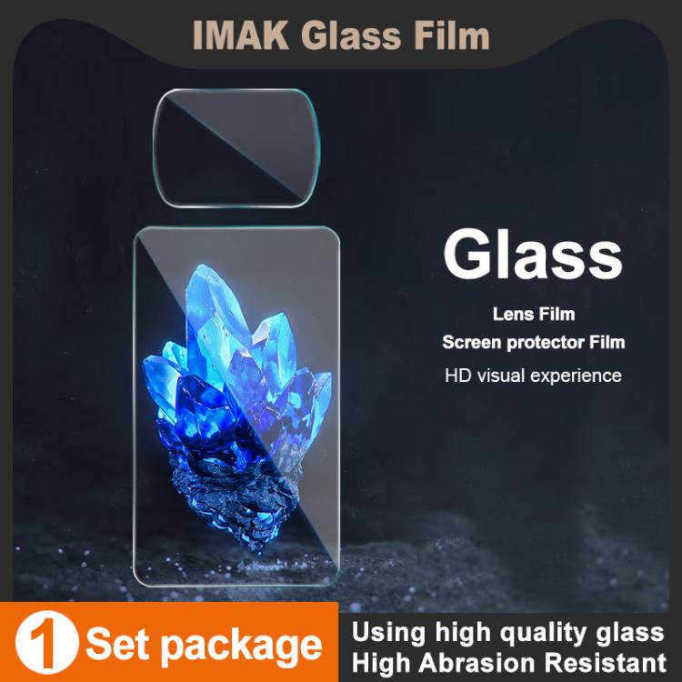 Protector de pantalla de vidrio templado imak con película para lente de cámara, For DJI Osmo Pocket 4, For DJI Osmo Action 6