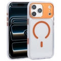 Funda transparente magnética MagSafe de la serie Crystal Clear de DFANS DESIGN, For iPhone 17 Pro Max
