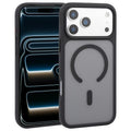 Funda magnética MagSafe con textura de cuero mate de DFANS DESIGN, For iPhone 17 Pro Max