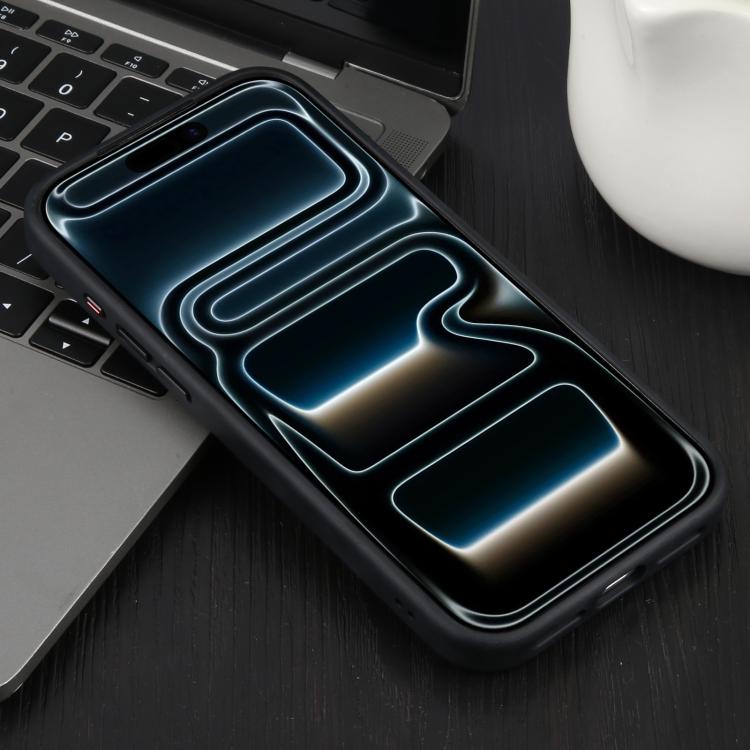 Funda magnética MagSafe con textura de cuero mate de DFANS DESIGN, For iPhone 17 Pro Max