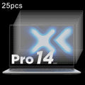 25 láminas de vidrio templado con protección contra la luz azul y privacidad 9H, For Lenovo XiaoXin Pro 14 2025