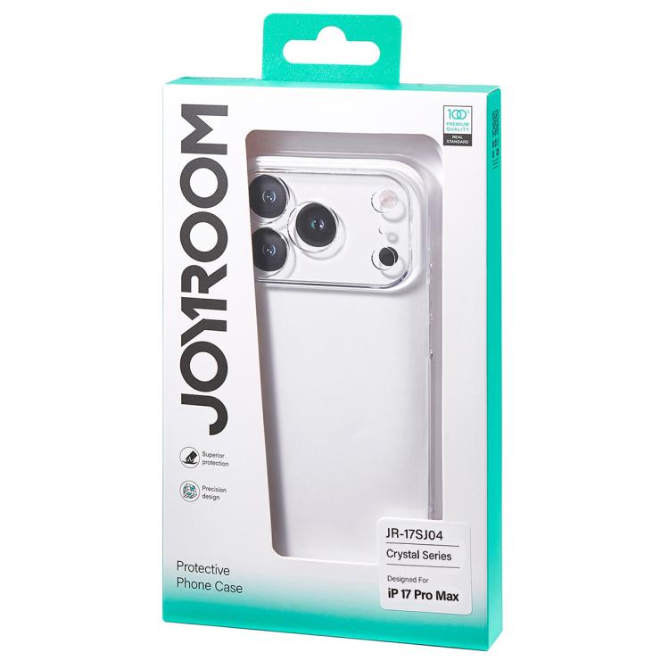 Funda protectora para teléfono móvil JOYROOM Crystal Series PC, For iPhone 17 Pro Max, For iPhone 17 Pro, For iPhone 17, For iPhone Air