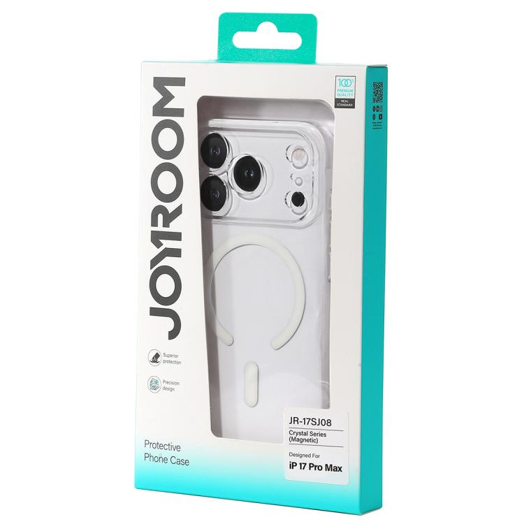 Funda protectora para teléfono JOYROOM Crystal Series MagSafe para PC, For iPhone 17 Pro Max, For iPhone 17 Pro, For iPhone 17, For iPhone Air
