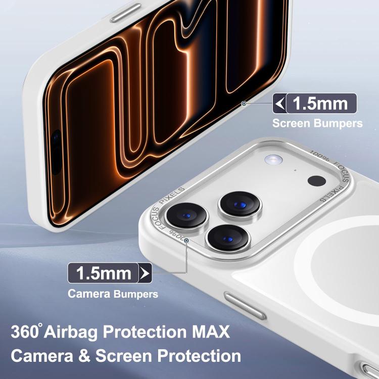 Funda magnética para teléfono XDcase con marco de lente metálico y tacto suave, For iPhone 17 Pro Max, For iPhone 17 Pro, For iPhone 17