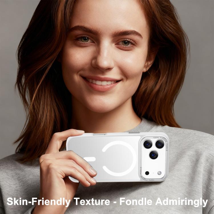 Funda magnética para teléfono XDcase con marco de lente metálico y tacto suave, For iPhone 17 Pro Max, For iPhone 17 Pro, For iPhone 17