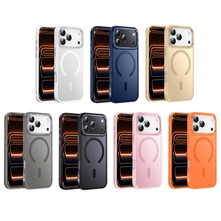 Funda magnética para teléfono XDcase con marco de lente metálico y tacto suave, For iPhone 17 Pro Max, For iPhone 17 Pro, For iPhone 17