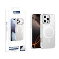 Funda magnética para teléfono XDcase con marco de lente metálico y tacto suave, For iPhone 16 Pro Max, For iPhone 16 Pro, For iPhone 15 Pro Max, For iPhone 15 Pro