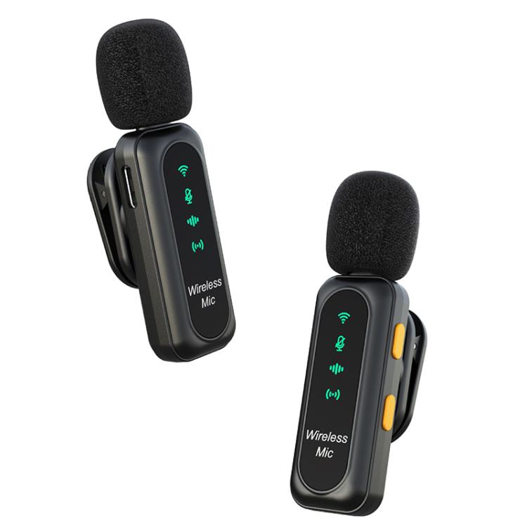 Micrófono inalámbrico de solapa K7 2 en 1 con base de carga., Type-C Plug, 8 Pin Plug
