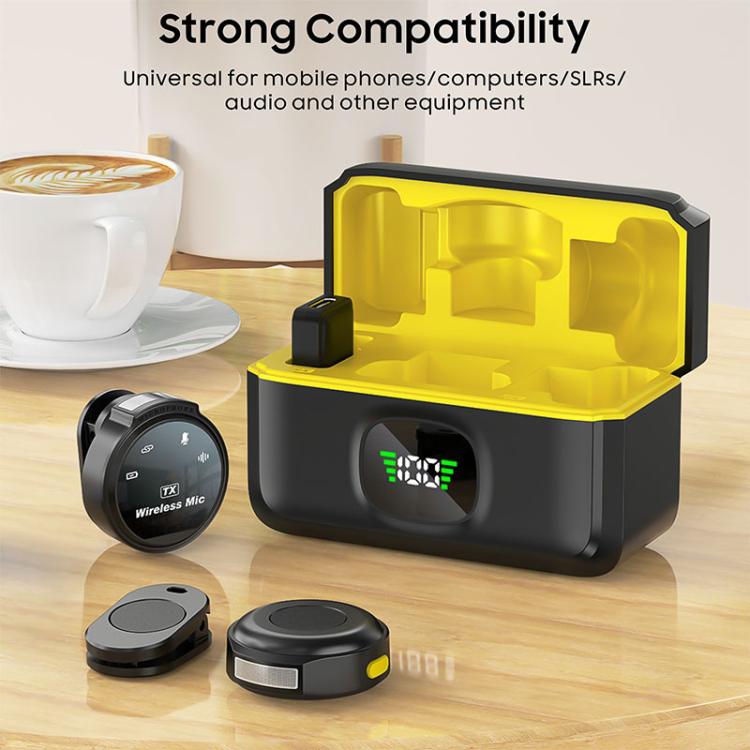 Micrófono inalámbrico de solapa J6 con estuche de carga., Type-C Plug, 8 Pin Plug
