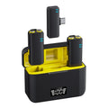 Micrófono inalámbrico de solapa mini 2 en 1 K15, Type-C Plug, 8 Pin Plug