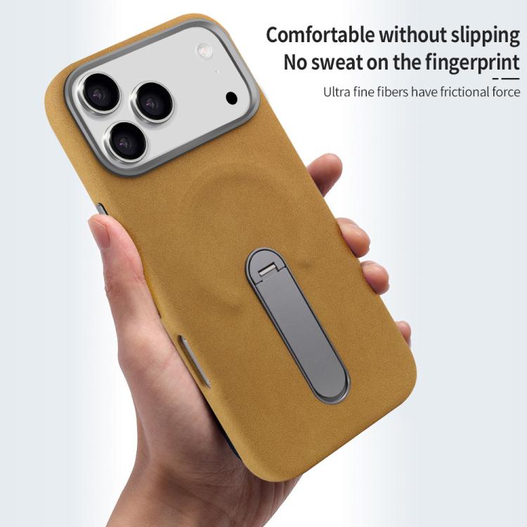 Funda para teléfono VIETAO de ante y piel sintética con MagSafe y soporte, For iPhone 17 Pro Max, For iPhone 17 Pro, For iPhone 17, For iPhone Air