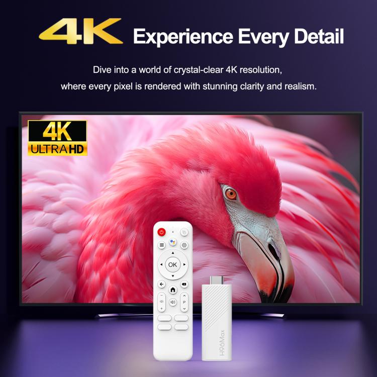 H96 Max H313 Android 14 Mini HD TV Stick con control remoto, ARM Cortex-A53 Quad Core, 2GB+16GB, 2GB+8GB