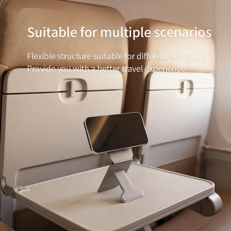Soporte magnético para teléfono con bisagra en forma de I y tarjetero, con diseño personalizable "Haz lo que quieras".