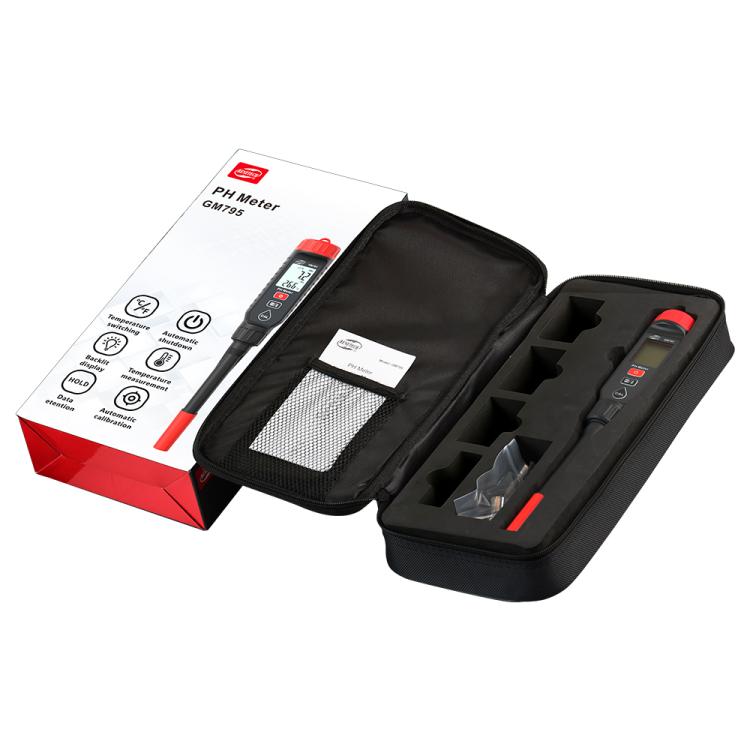 Medidor de pH portátil para suelos BENETECH GM795, GM795
